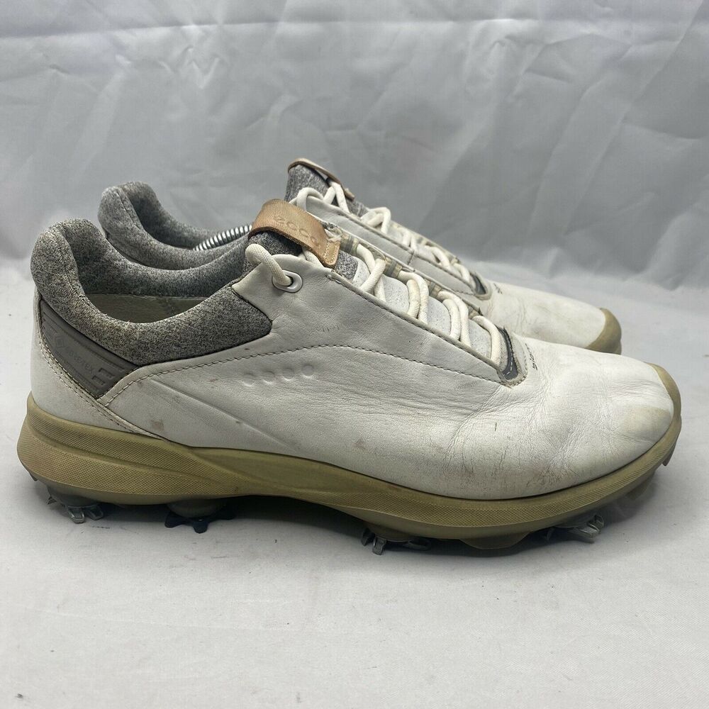 ECCO Biom Natural Motion Women's Sz 8/EUR 39 Leather Golf Shoes GTX Gore-Tex